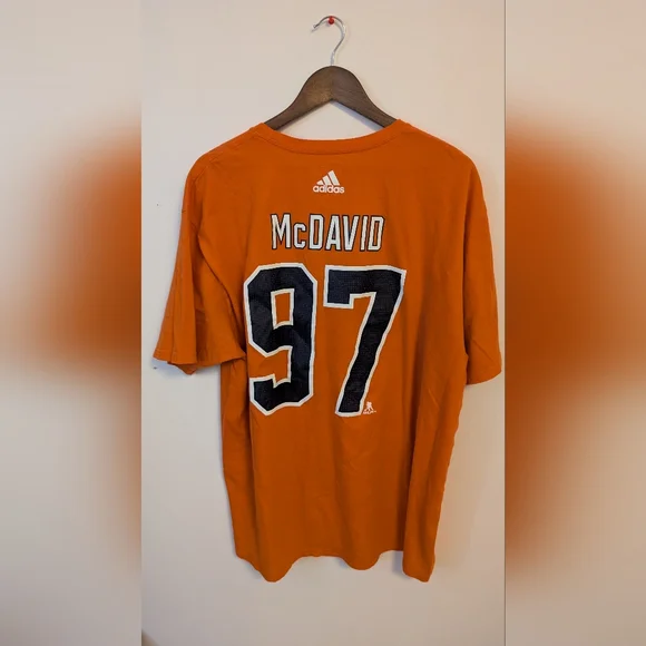 Orange Oilers NHL T-Shirt - Picture 4 of 4